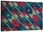 Handwoven Geometric Textile Wall Art