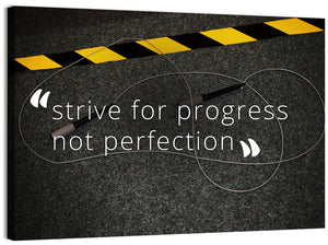 Strive For Progress Wall Art