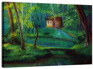 Forest Fairy Tales Abstract Wall Art