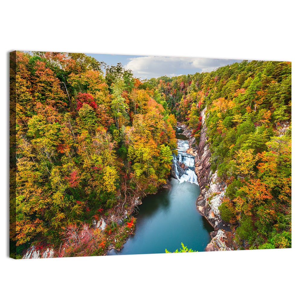 Tallulah Gorge Waterfall Wall Art