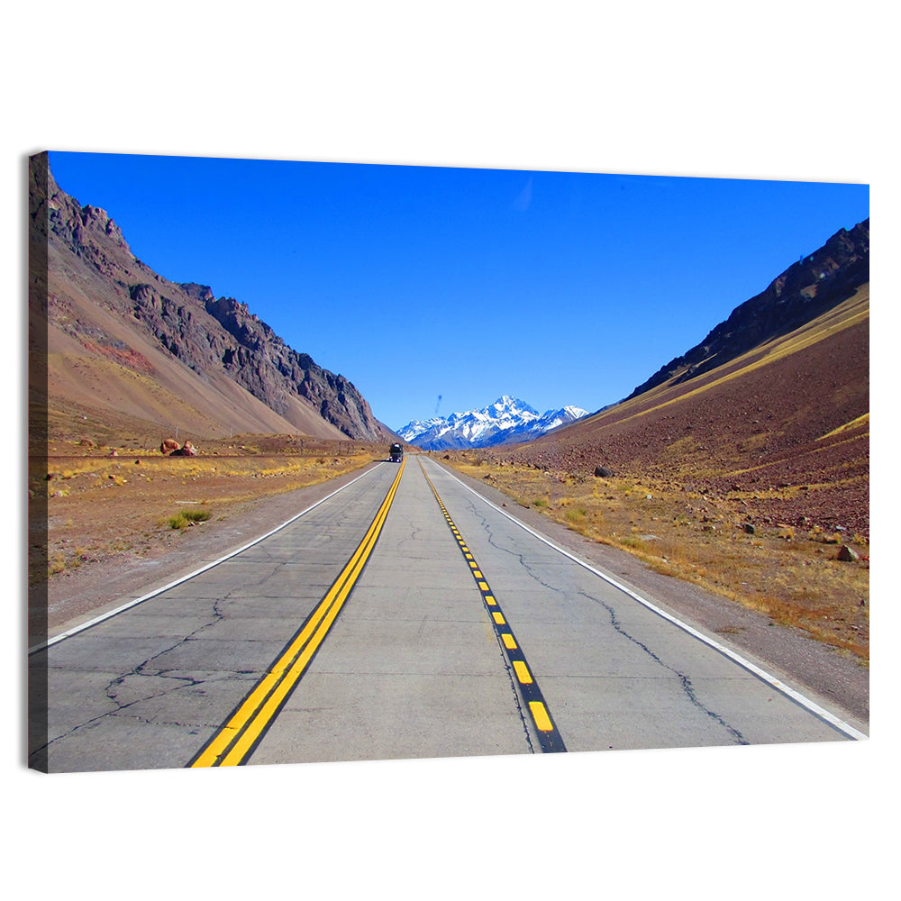 Road to Mount Aconcagua Wall Art