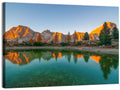 Lago Di Federa Alpenglow Wall Art