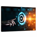 Holographic Video Interface Wall Art