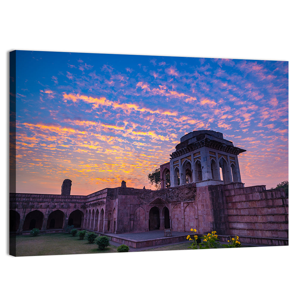 Ashrafi Mahal Sunset Wall Art