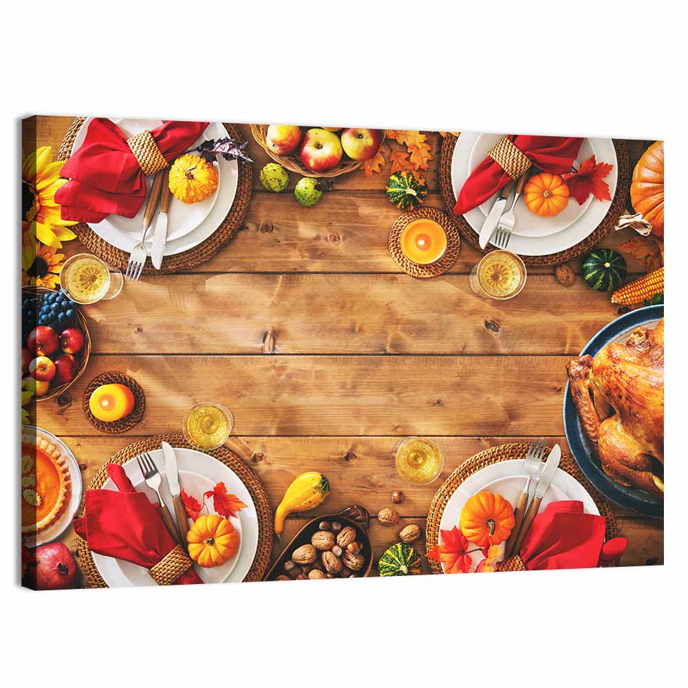 Traditional Dinner Wall Art