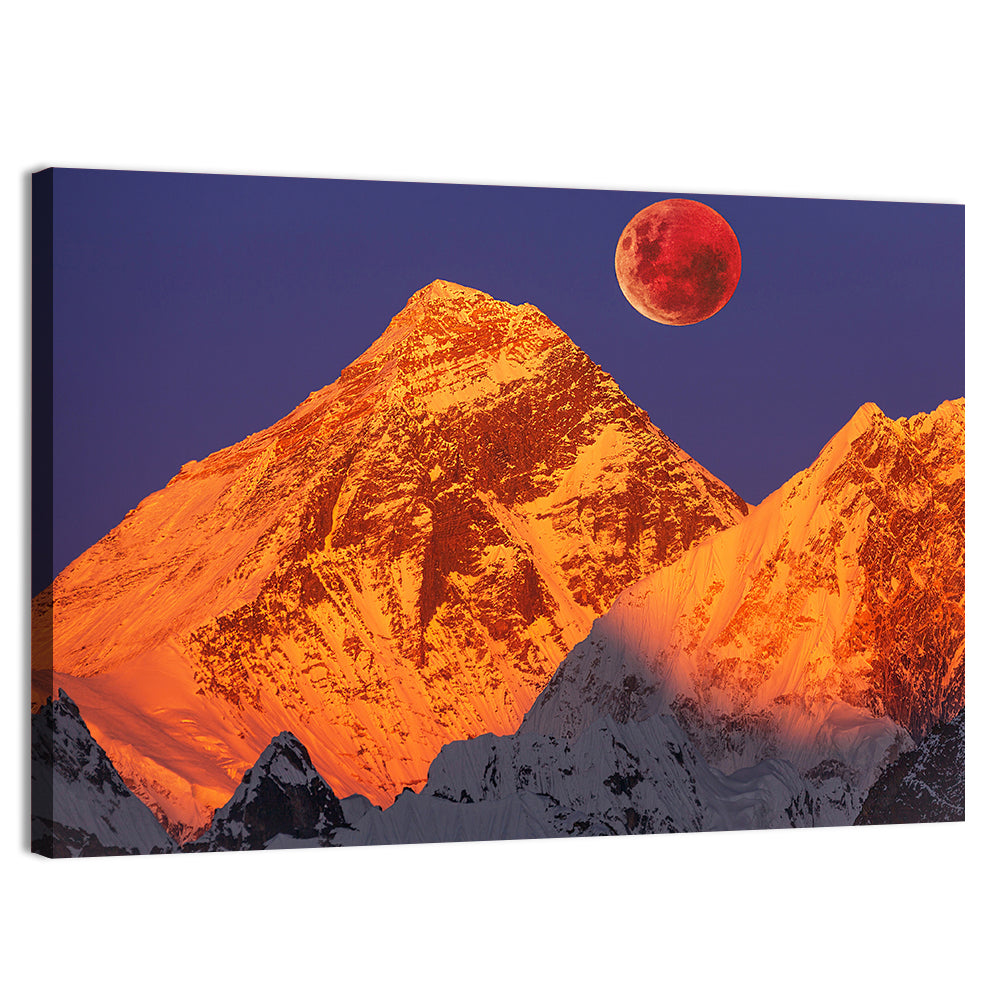 Mount Everest at Sunset Wall Art