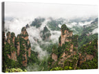 Zhangjiajie Sandstone Pillars Wall Art