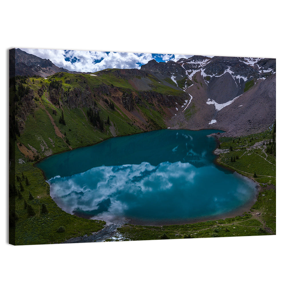 Lower Blue Lake, Colorado Wall Art, canvas print, landscape