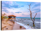 Tanganyika Shoreline at Dusk Wall Art