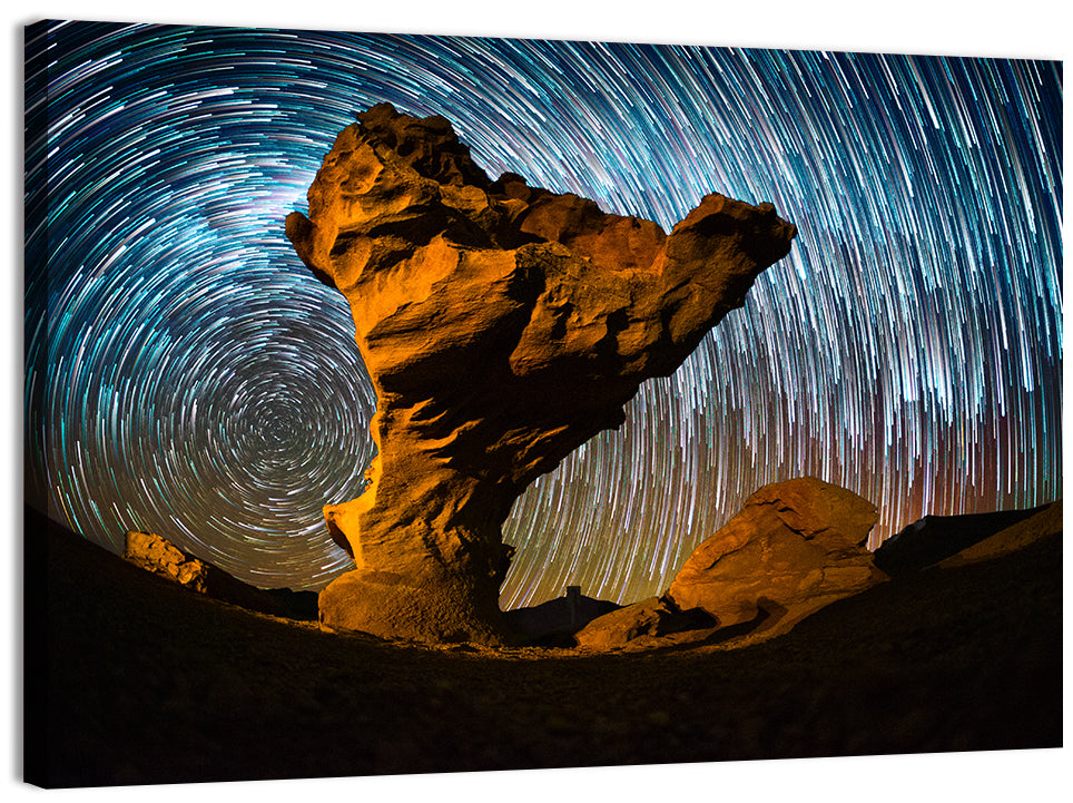 Arbol De Piedra Night Sky Wall Art