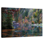 Blausee Lake Reflections Wall Art