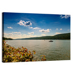 Greenwood Lake Autumn View Wall Art