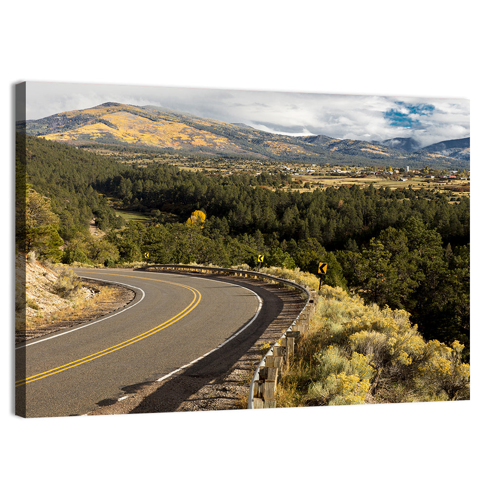 Road To Taos Wall Art