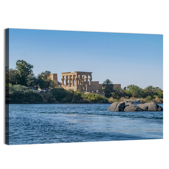 Philae Temple, Aswan Wall Art as a canvas print