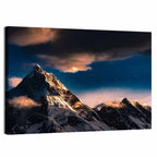 Mt Masherbrum Golden Hour Wall Art