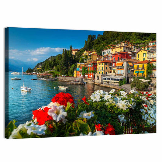 Lake Como Harbor Wall Art