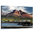 East Fjords Harbor Village Wall Art