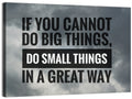 If You Cannot Do Big Things Quote Wall Art