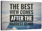 After the Hardest Climb Wall Art