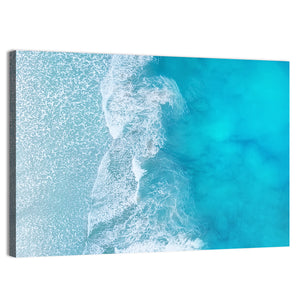 Turquoise Aerial Seascape Wall Art