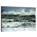Stormy Coastline Wave Wall Art