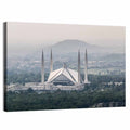 Faisal Mosque Over Margalla Hills Wall Art