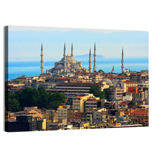 Istanbul Skyline Wall Art