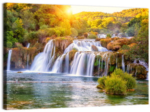 Skradinski Buk Waterfall Wall Art