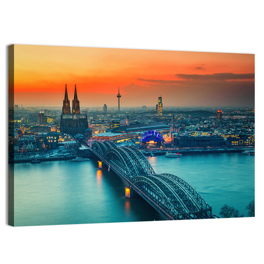 Hohenzollern Bridge Wall Art