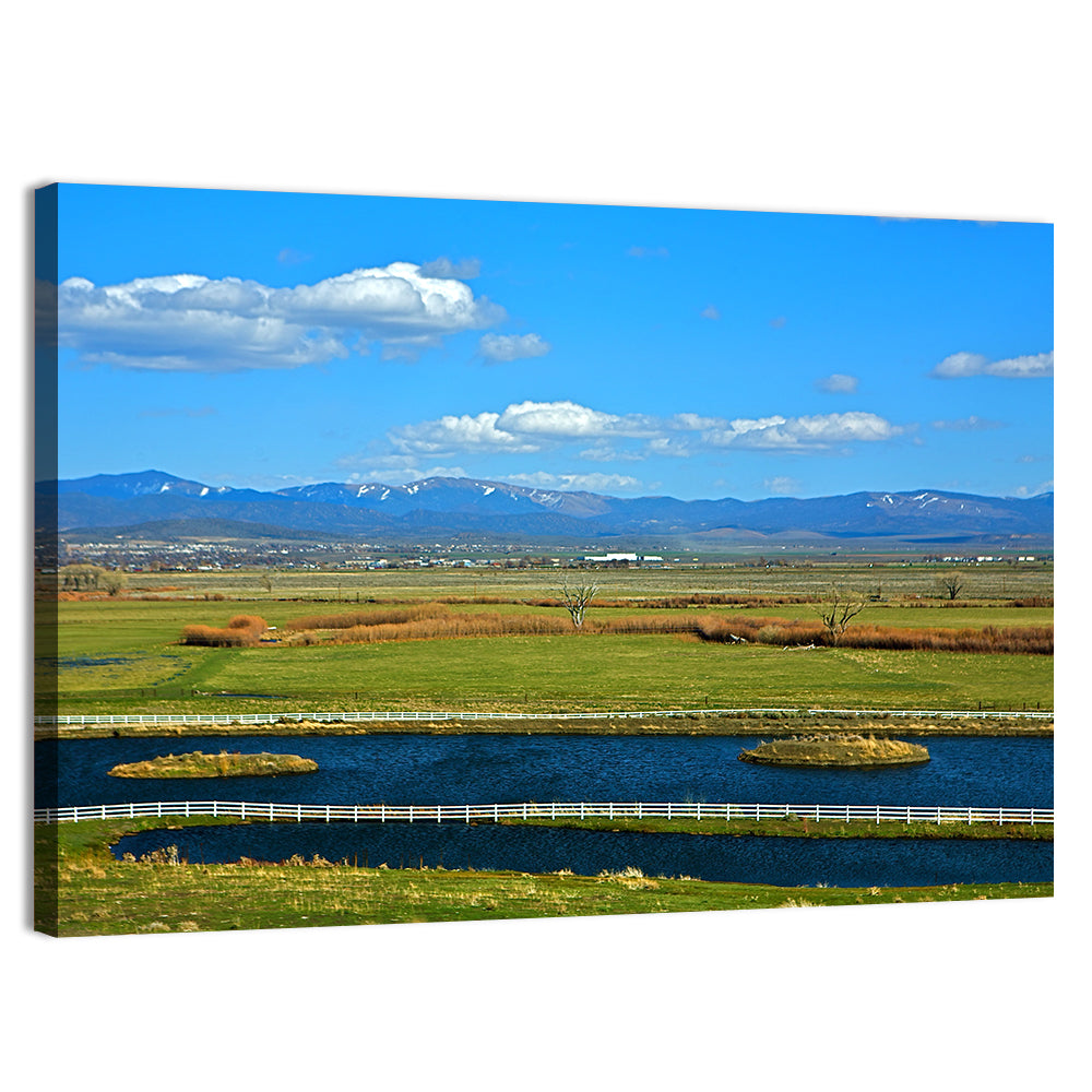 Genoa Township Pond View Wall Art