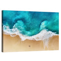 Turquoise Beach Aerial Wall Art