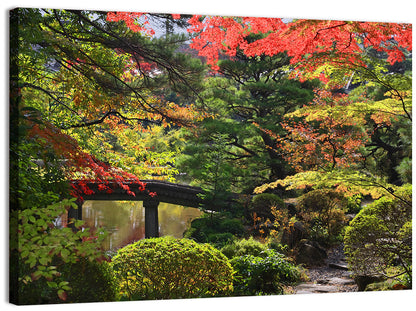 Rinoji Temple Garden Wall Art