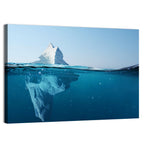 Split-level Iceberg Wall Art