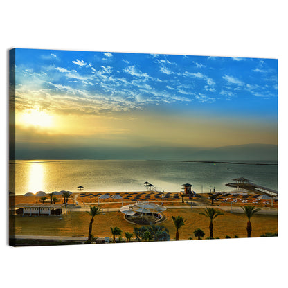 Dead Sea Sunset Wall Art
