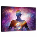 Soul Journey Cosmic Silhouette Wall Art