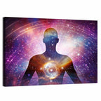 Soul Journey Cosmic Silhouette Wall Art