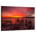 Lake Illawarra Jetty Sunset Wall Art