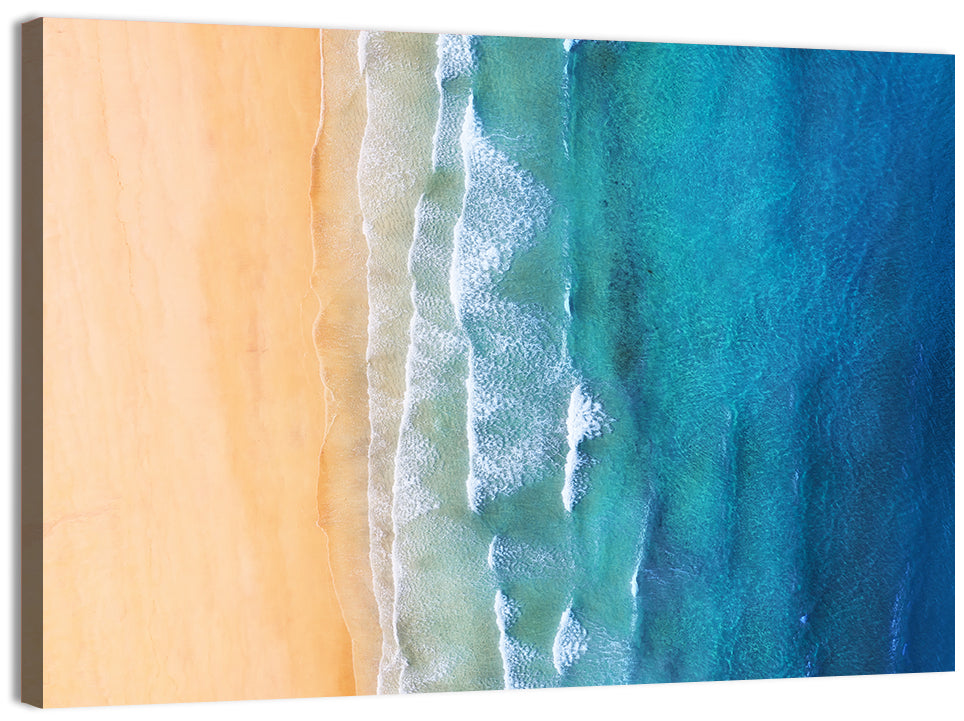 Aerial Iceland Coastline Wall Art