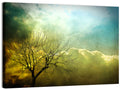 Moody Winter Tree Landscape Wall Art
