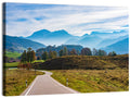 Bavarian Mountain Valley Wall Art