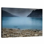 Lake Garda Pebble Shoreline Wall Art