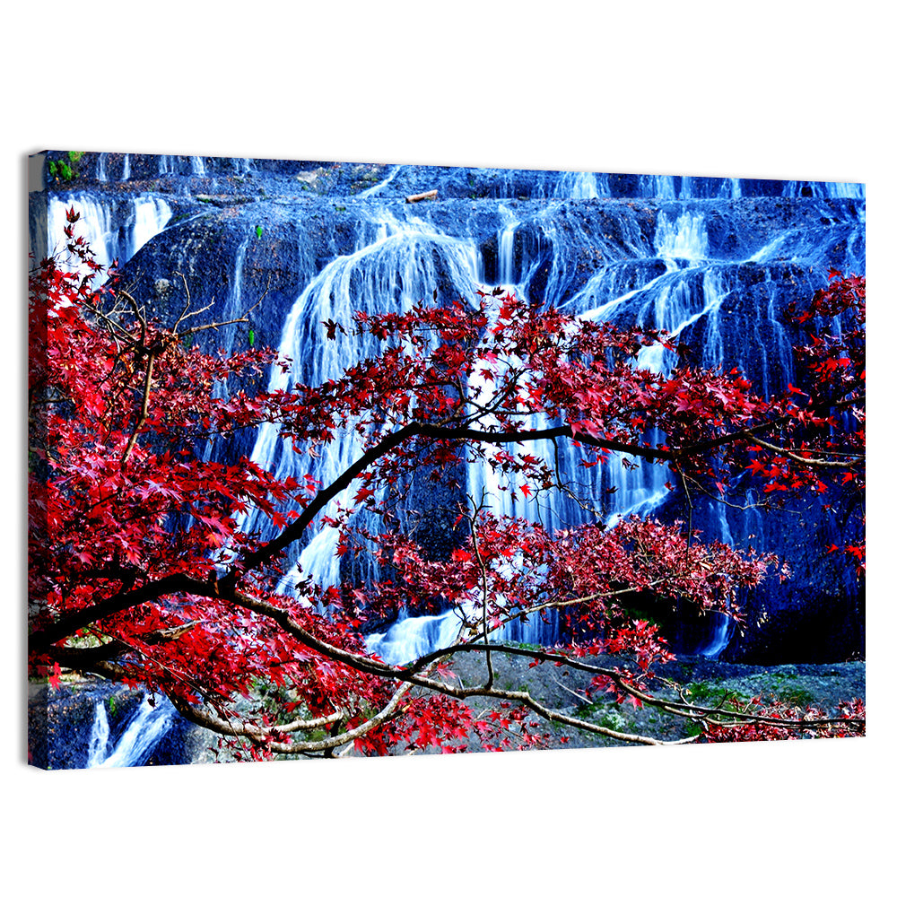 Fukuroda Waterfall Wall Art, canvas print, landscape