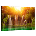 Plitvice Lakes Waterfalls Wall Art