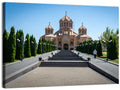 Saint Gregory Cathedral Stairway, Yerevan Wall Art