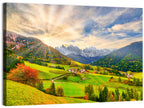 Santa Magdalena Valley at Golden Hour Wall Art