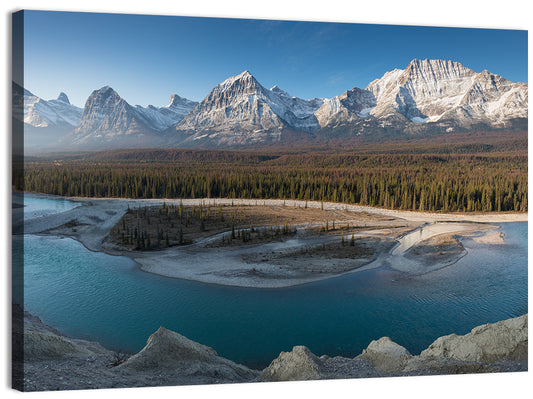 River in Jasper National Park Wall Art