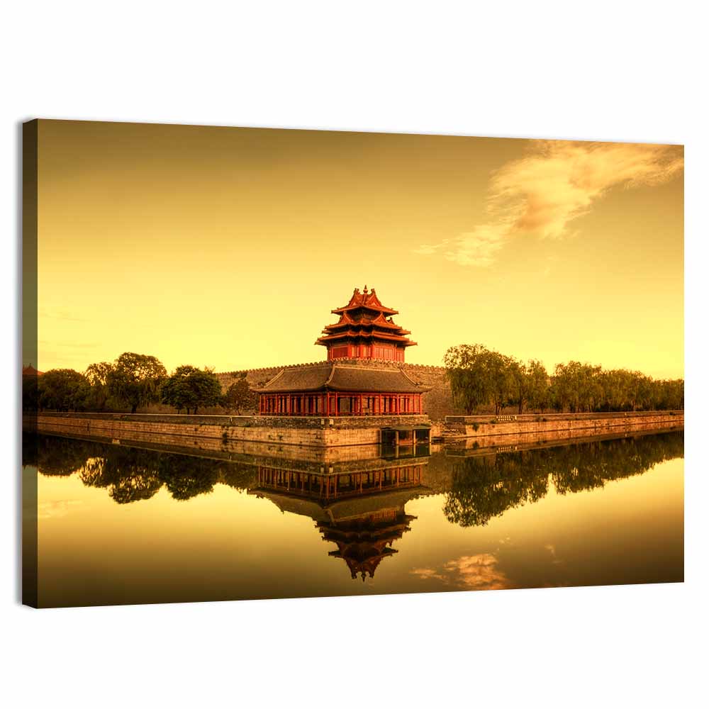 Forbidden City Corner Turret, Beijing Wall Art