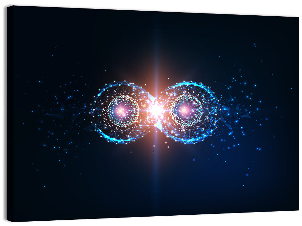 Polygonal Infinity Loop Wall Art