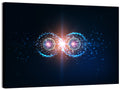 Polygonal Infinity Loop Wall Art
