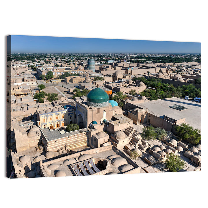 Khiva Green Dome Madrassa Wall Art